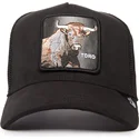 trucker-kasket-sort-tyr-the-suede-bull-blacked-out-the-farm-fra-goorin-bros