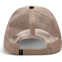 gorra-trucker-beige-og-sort-slange-the-vicious-snake-eco-brutalism-the-farm-af-goorin-bros