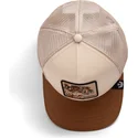 beige-og-brun-trucker-kasket-gepard-the-warrior-cheetah-big-cats-the-farm-fra-goorin-bros