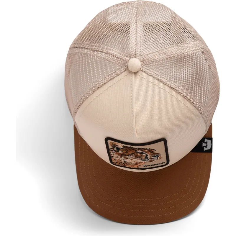 kasketter-buet-brun-snapback-the-farm-af-goorin-bros