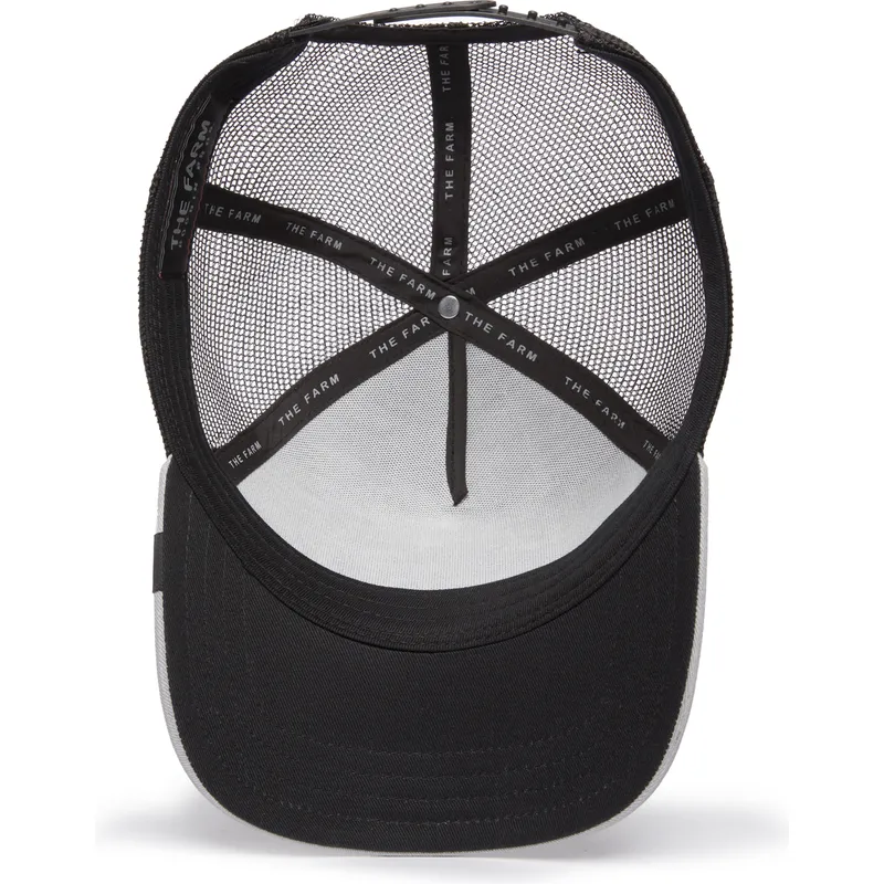 sort-og-gra-trucker-kasket-panter-the-black-panther-big-cats-the-farm-fra-goorin-bros