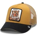trucker-kasket-brun-og-sort-tiger-the-wildcat-tiger-big-cats-the-farm-fra-goorin-bros