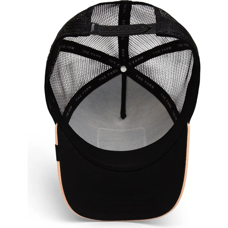 trucker-kasket-sort-og-beige-leopard-the-pantera-big-cats-the-farm-fra-goorin-bros