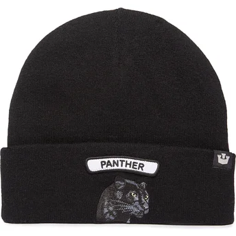 Gorro sort panter Soft Rock Panther Classic Knit The Farm fra Goorin Bros.