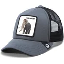gra-trucker-kasket-til-dreng-mammut-mammoth-fuzzy-trunk-extinct-the-farm-fra-goorin-bros