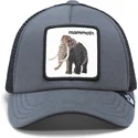 gra-trucker-kasket-til-dreng-mammut-mammoth-fuzzy-trunk-extinct-the-farm-fra-goorin-bros