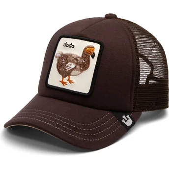 Brun trucker-kasket til dreng Way Of The Dodo Extinct The Farm fra Goorin Bros.