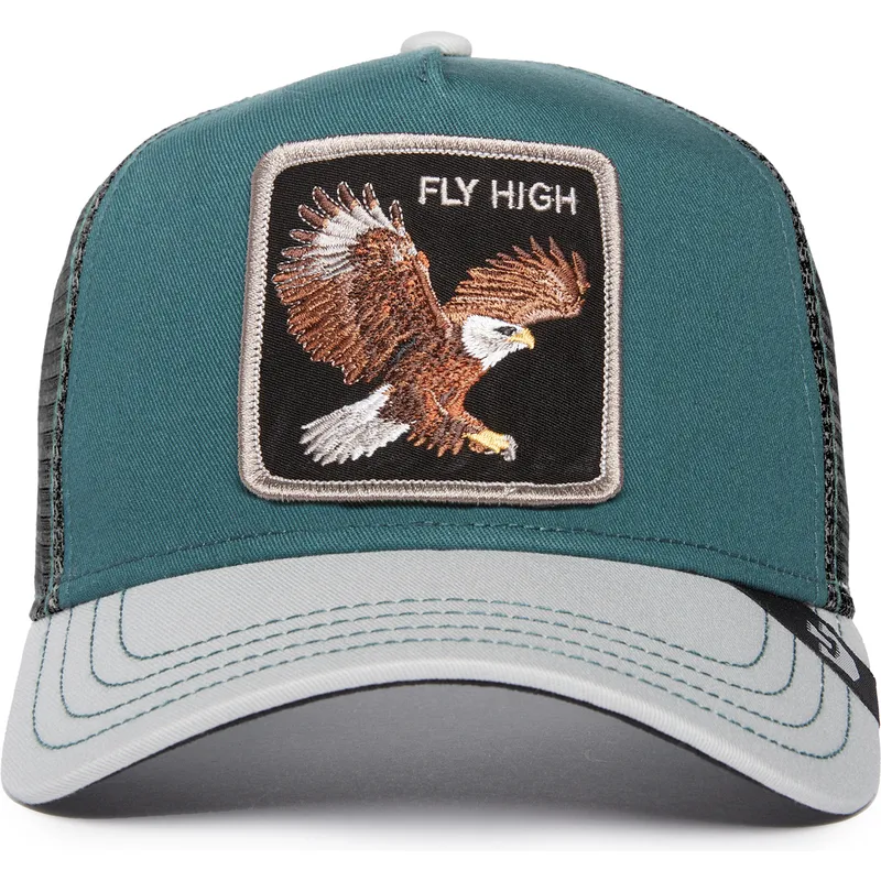 kasketter-buet-gron-snapback-the-farm-af-goorin-bros