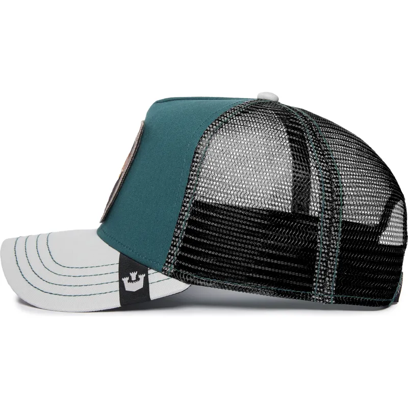 kasketter-buet-gron-snapback-the-farm-af-goorin-bros