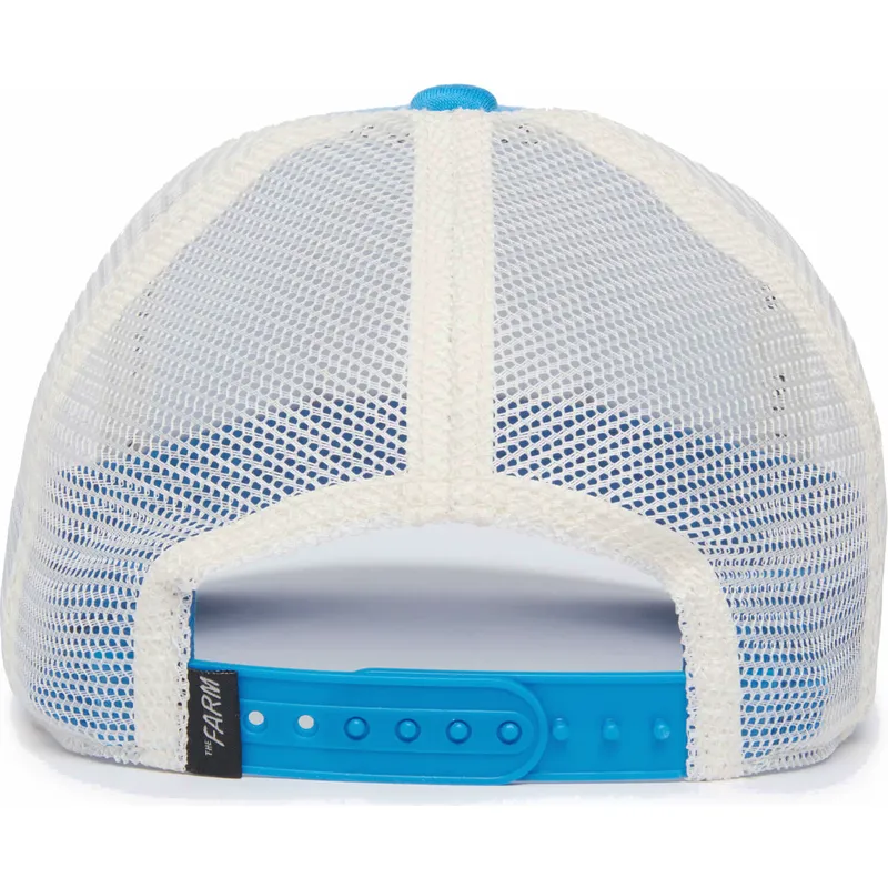 trucker-kasket-bla-og-hvid-til-dreng-tiger-wild-stripes-the-farm-fra-goorin-bros