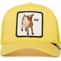 gul-trucker-kasket-til-dreng-ged-kid-kid-the-farm-fra-goorin-bros