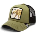 goorin-bros-fierce-cat-teefs-extinct-the-farm-gron-og-sort-sabeltand-trucker-kasket-til-drenge
