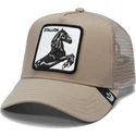 beige-trucker-kasket-hest-the-stallion-the-farm-fra-goorin-bros