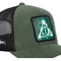 trucker-kasket-gron-og-sort-dodsregalierne-pot1-harry-potter-fra-capslab