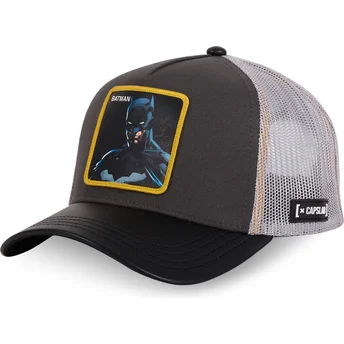 Capslab Batman REV DC Comics sort og grå trucker kasket
