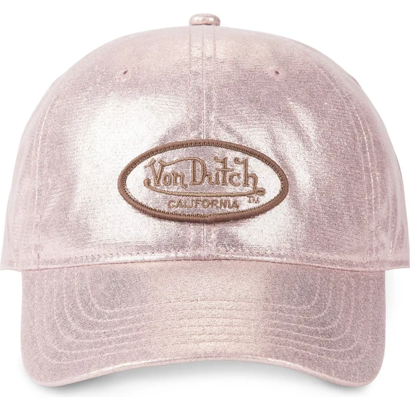 lyserod-justerbar-buet-kasket-pin-fra-von-dutch