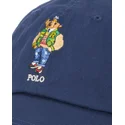 justerbar-marinebla-buet-kasket-polo-bear-twill-fra-polo-ralph-lauren
