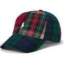 kasketter-buet-multicolor-justerbar-rem-af-polo-ralph-lauren
