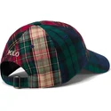 justerbar-flerfarvet-buet-kasket-med-hvidt-logo-classic-sport-plaid-fra-polo-ralph-lauren