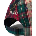 justerbar-flerfarvet-buet-kasket-med-hvidt-logo-classic-sport-plaid-fra-polo-ralph-lauren