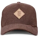 kasketter-buet-brun-snapback-af-djinns