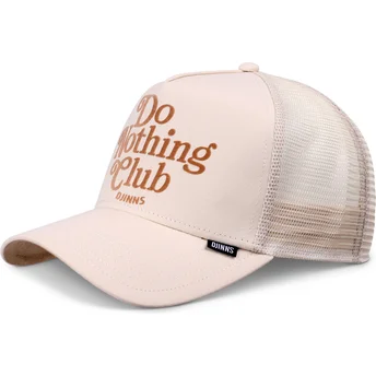 Gorra trucker beige Do Nothing Club HFT DNC 30th fra Djinns