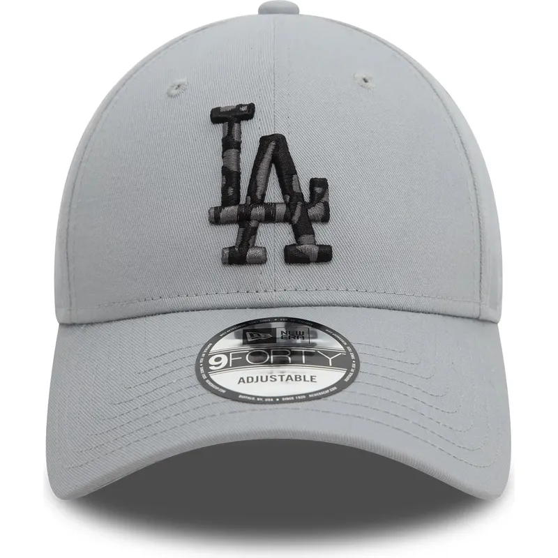 gra-justerbar-9forty-seasonal-infill-kasket-med-buet-skygge-fra-los-angeles-dodgers-mlb-fra-new-era
