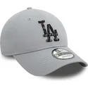 gra-justerbar-9forty-seasonal-infill-kasket-med-buet-skygge-fra-los-angeles-dodgers-mlb-af-new-era