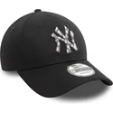 new-york-yankees-mlb-new-era-9forty-seasonal-infill-justerbar-sort-buet-kasket