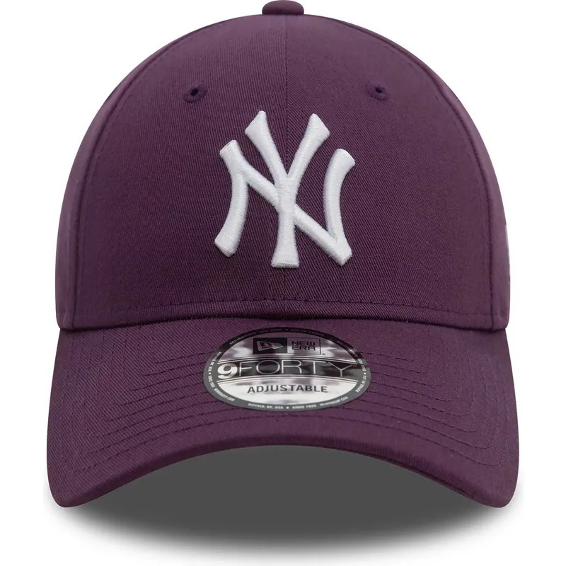 violet-justerbar-9forty-league-essential-kasket-fra-new-york-yankees-mlb-fra-new-era