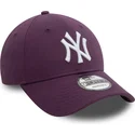 violet-justerbar-9forty-league-essential-kasket-fra-new-york-yankees-mlb-fra-new-era