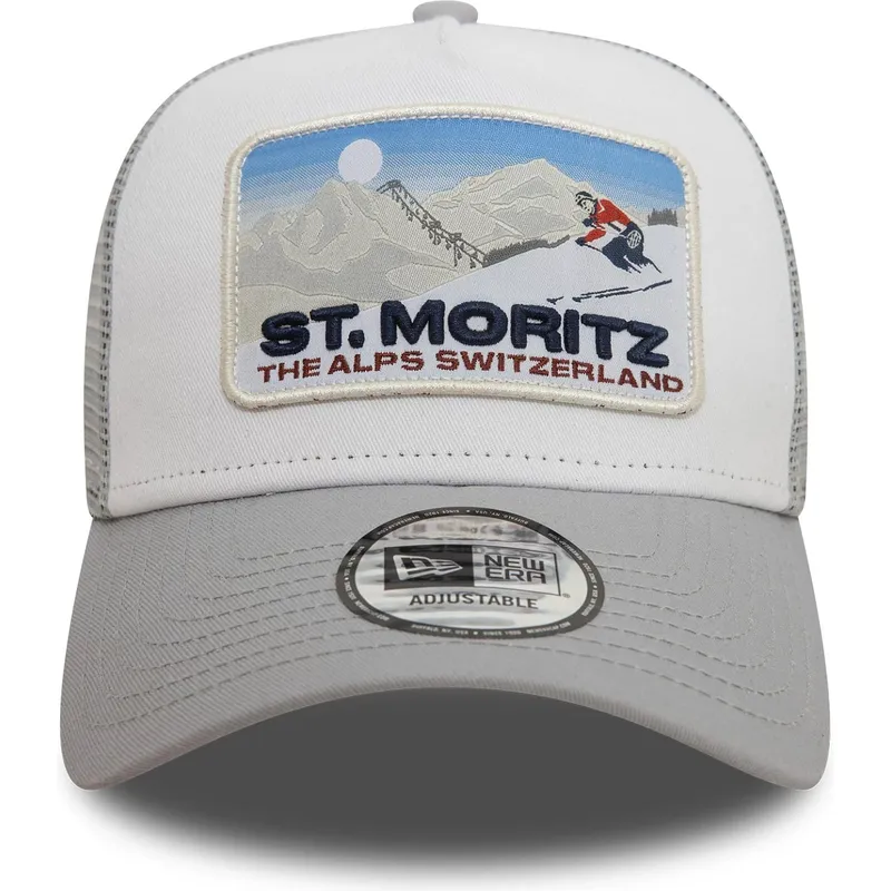 gra-trucker-kasket-a-frame-ski-patch-fra-st-moritz-byer-og-strande-fra-new-era