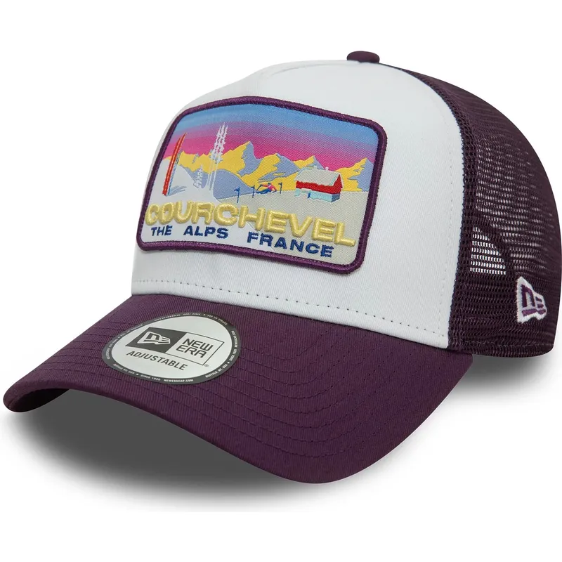 kasketter-buet-violet-snapback-a-frame-ski-patch-fra-courchevel-ciudades-y-playas-af-new-era