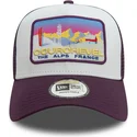 gorra-trucker-violeta-a-frame-ski-patch-de-courchevel-byer-og-strande-fra-new-era