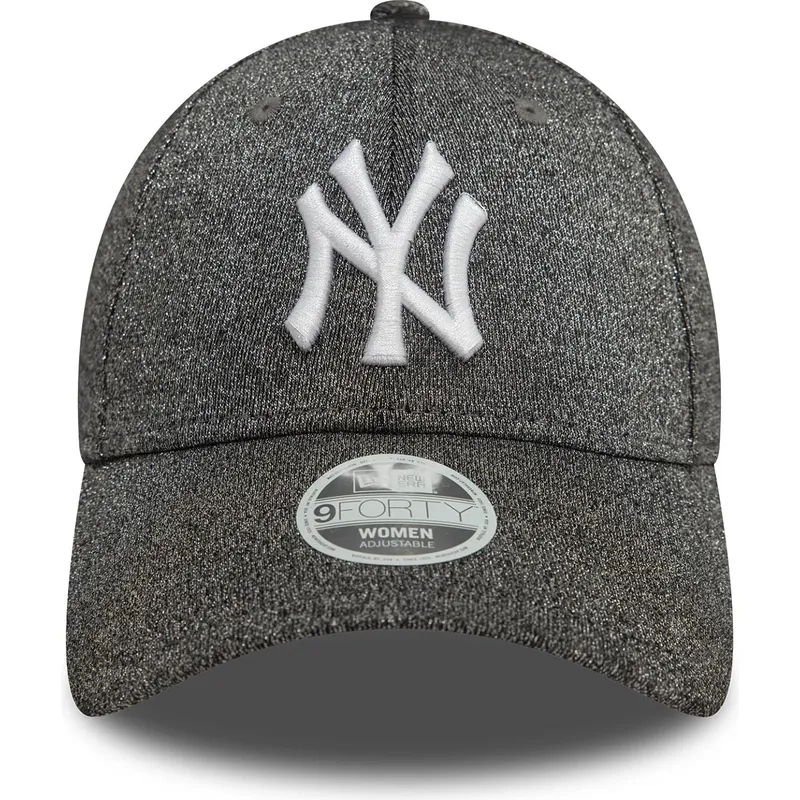 buet-sort-justerbar-kasket-til-kvinder-9forty-glitter-fra-new-york-yankees-mlb-fra-new-era