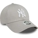 new-era-new-york-yankees-mlb-9forty-glitter-justerbar-gra-buet-kvindekasket