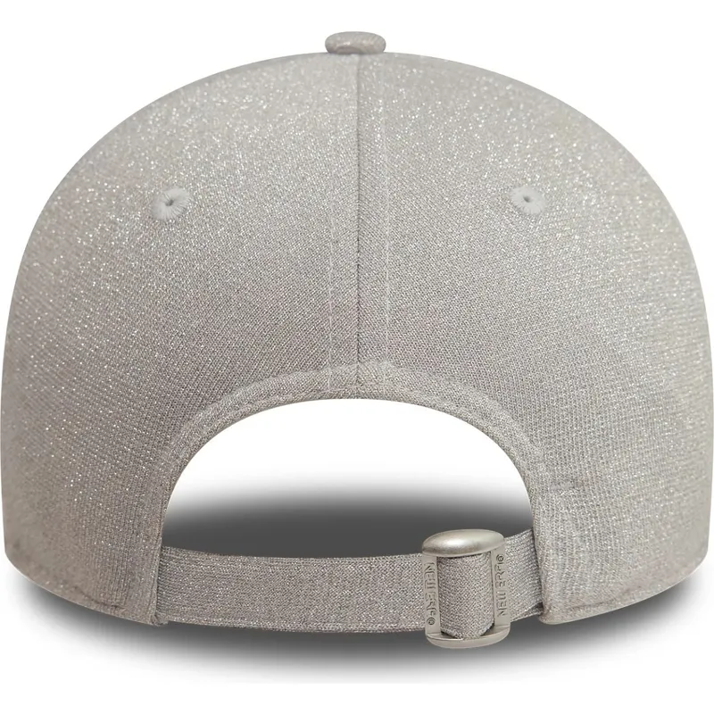 gra-justerbar-buet-kasket-til-kvinder-9forty-glitter-fra-new-york-yankees-mlb-fra-new-era