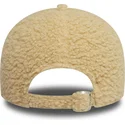 beige-justerbar-buet-kasket-til-kvinder-9forty-borg-fra-new-york-yankees-mlb-fra-new-era