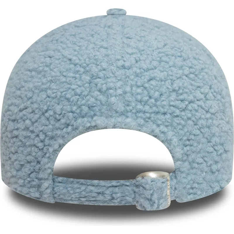 lysebla-justerbar-buet-kasket-til-kvinder-9forty-borg-fra-new-york-yankees-mlb-fra-new-era