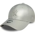 kasketter-buet-gra-justerbar-rem-plateada-plateado-9forty-midi-pu-fra-new-york-yankees-mlb-af-new-era