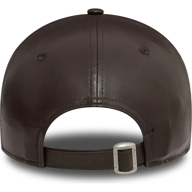 kasketter-buet-brun-justerbar-rem-9forty-midi-pu-fra-new-york-yankees-mlb-af-new-era