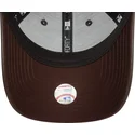 kasketter-buet-brun-justerbar-rem-9forty-midi-pu-fra-new-york-yankees-mlb-af-new-era