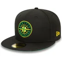 sort-justerbar-flad-kasket-59fifty-coop-seattle-mariners-mlb-fra-new-era