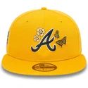 kasketter-flad-gul-tilpasset-59fifty-icon-fra-atlanta-braves-mlb-af-new-era