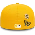 kasketter-flad-gul-tilpasset-59fifty-icon-fra-atlanta-braves-mlb-af-new-era
