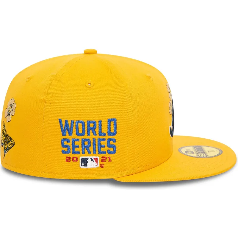 kasketter-flad-gul-tilpasset-59fifty-icon-fra-atlanta-braves-mlb-af-new-era