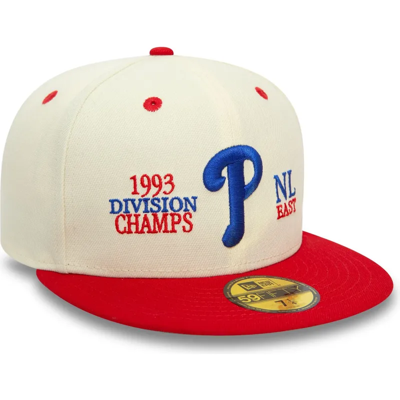 kasketter-flad-multicolor-tilpasset-59fifty-93-division-fra-philadelphia-phillies-mlb-af-new-era