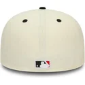 beige-og-sort-justeret-59fifty-93-division-chicago-white-sox-mlb-kasket-fra-new-era