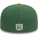 gron-og-gul-justerbar-fladskygget-59fifty-kasket-pin-pack-fra-green-bay-packers-nfl-af-new-era