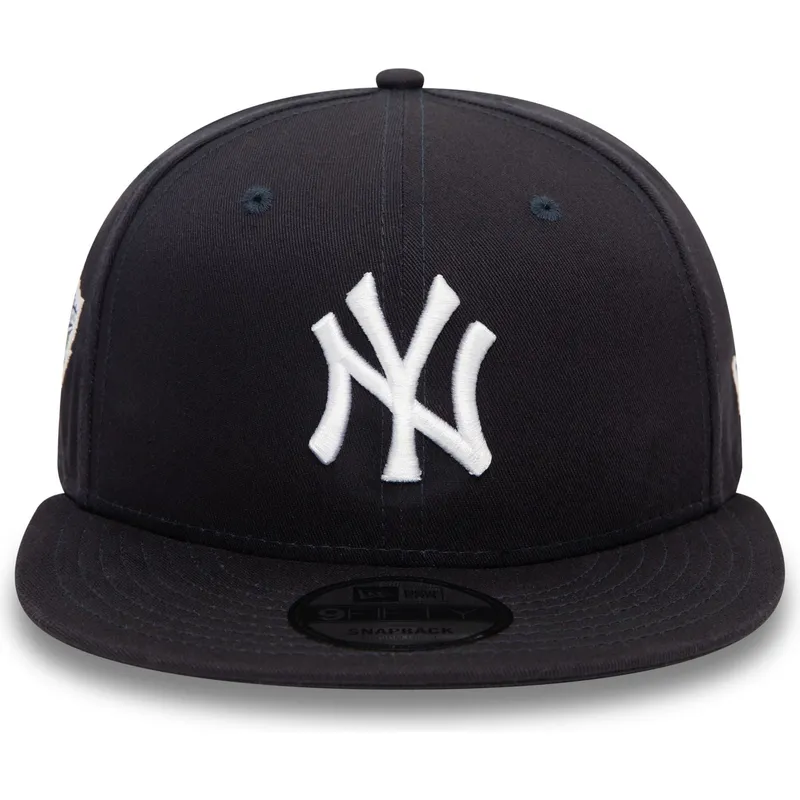 new-york-yankees-mlb-new-era-9fifty-team-colour-marinebla-snapback-flat-kasket